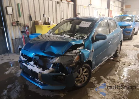 2022 Mitsubishi Mirage Le z USA, uszkodzony, nr VIN ML32AUHJ5NH007323